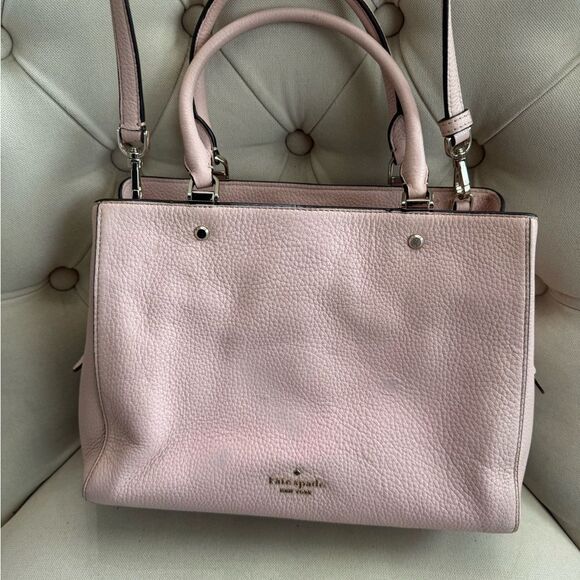 Kate Spade Pink Leather Tote Bag - Picture 2 of 11